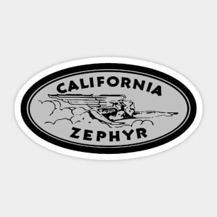 California Zephyr Sticker